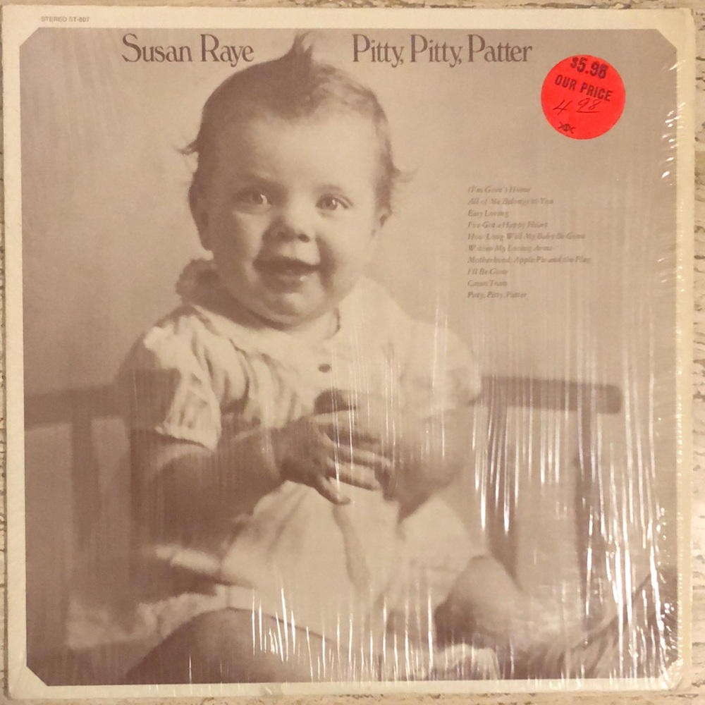 Susan Raye Pitty, Pitty, Patter Vinyl Lp '71